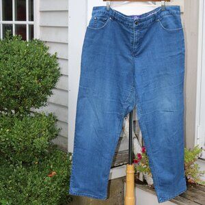 Just My Size Classic Fit Denim Stretch Cotton Blend Jeans Sz 26WS SHORT